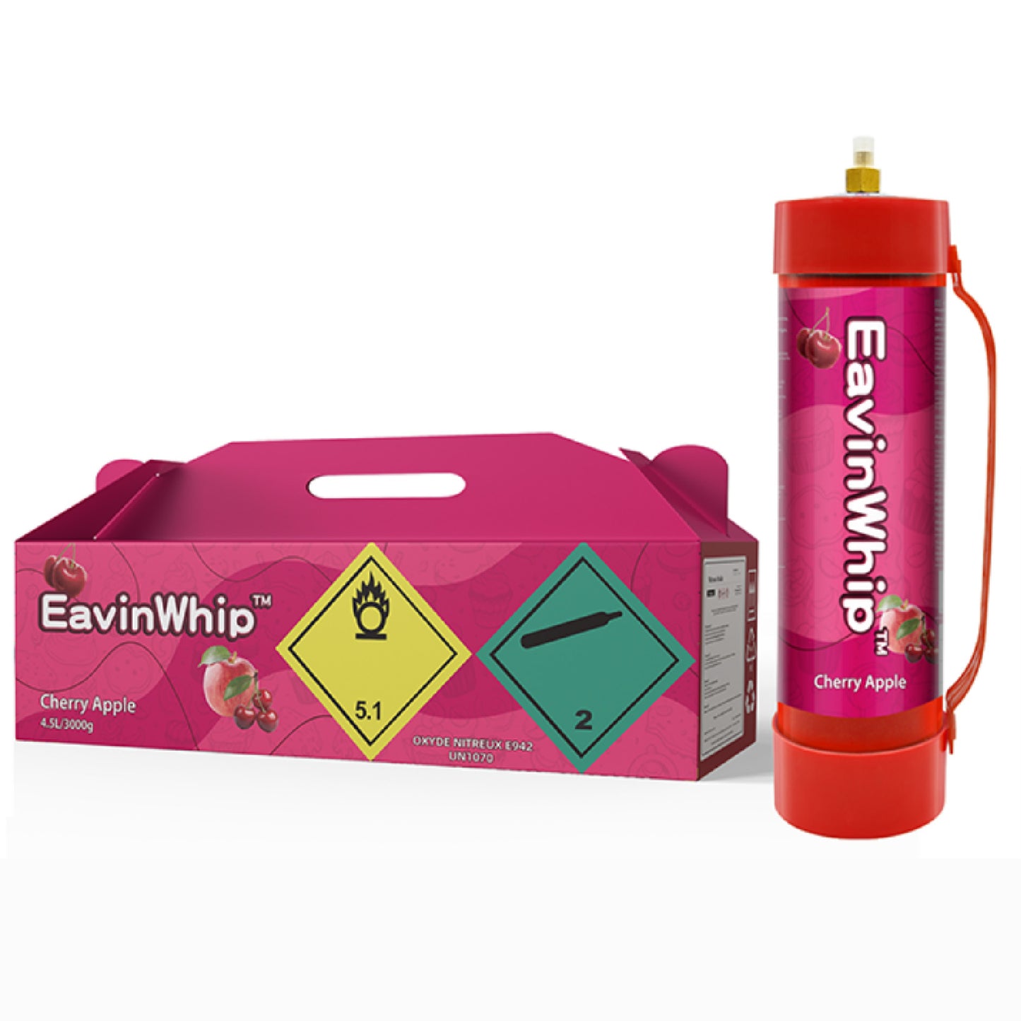 4.5 Liter / 3000 Grams MAX PRO Whipped Cream Charger