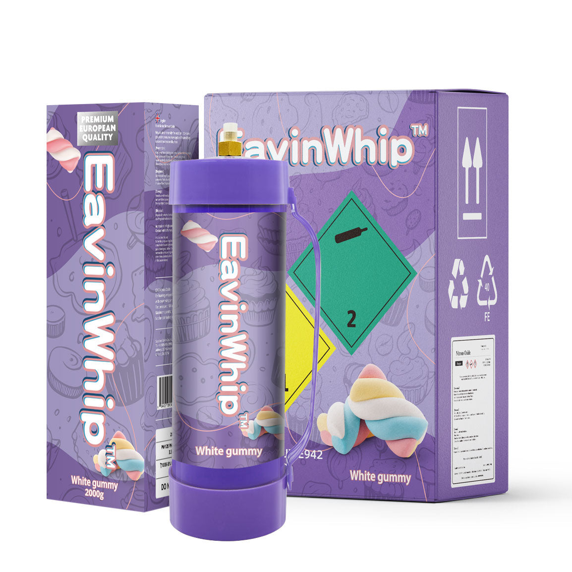 3.3 Liter / 2000 Grams MAX PRO Whipped Cream Charger