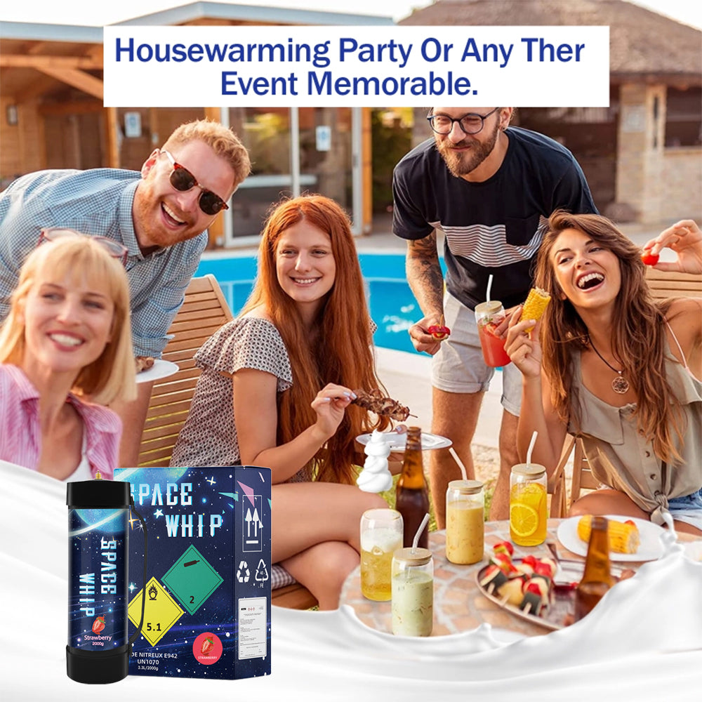 Whipped Cream Charger 3.3L/2000g (2pcs)