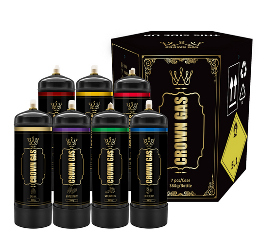 Crown Gas Flavor Cream Can 350g