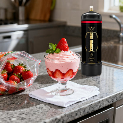 Crown Gas Flavor Cream Can 350g