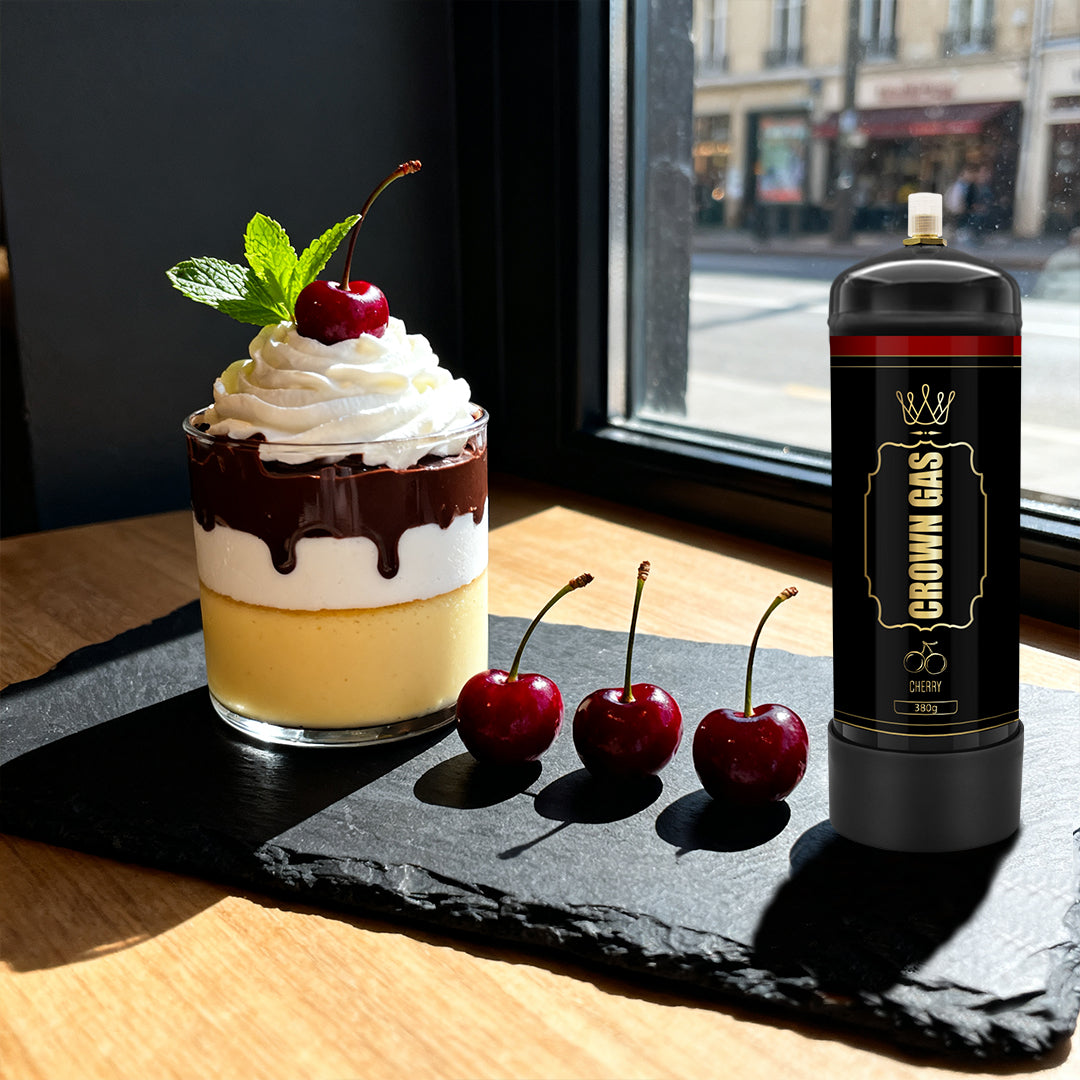 Crown Gas Flavor Cream Can 350g