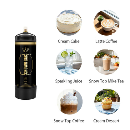 Crown Gas Flavor Cream Can 350g