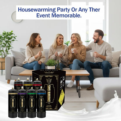 Crown Gas Flavor Cream Can 350g