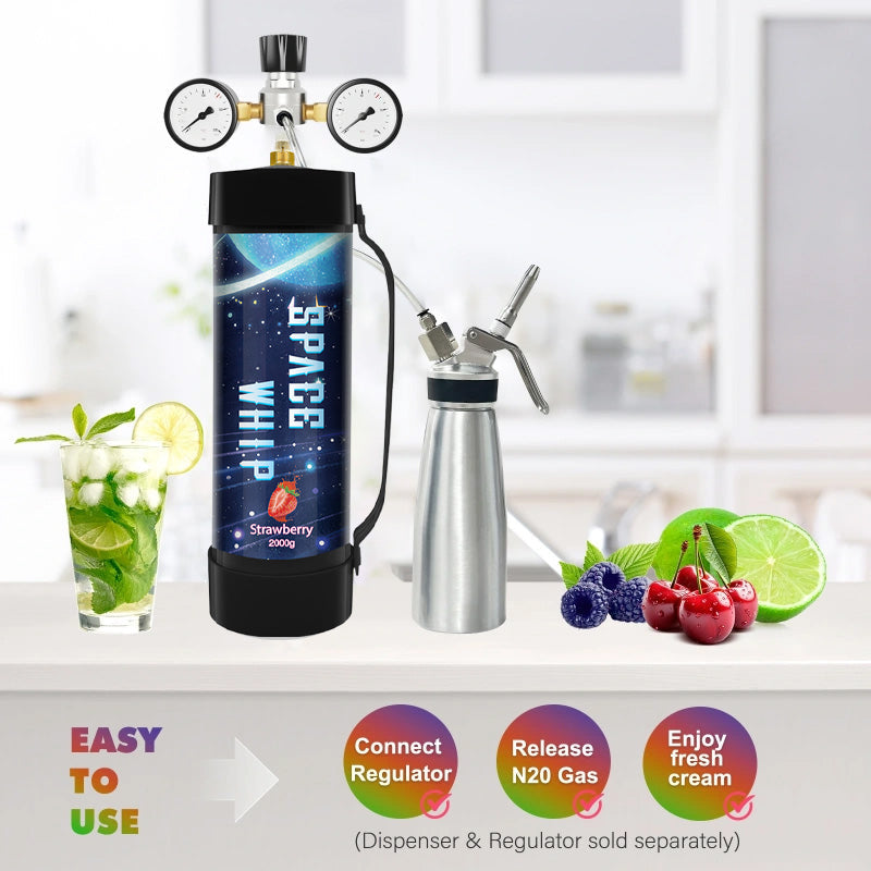 Whipped Cream Charger 3.3L/2000g (2pcs)