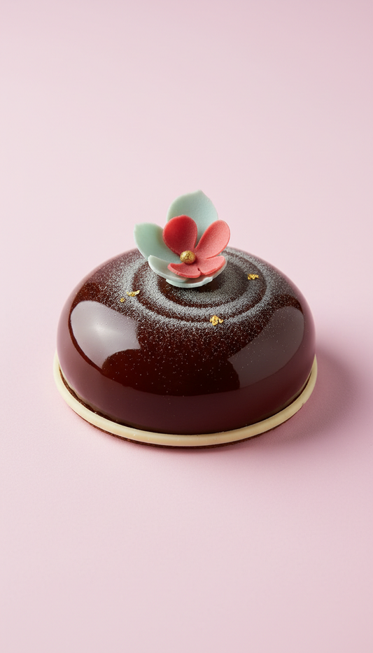 Chocolate Earl Grey Entremet Sphere